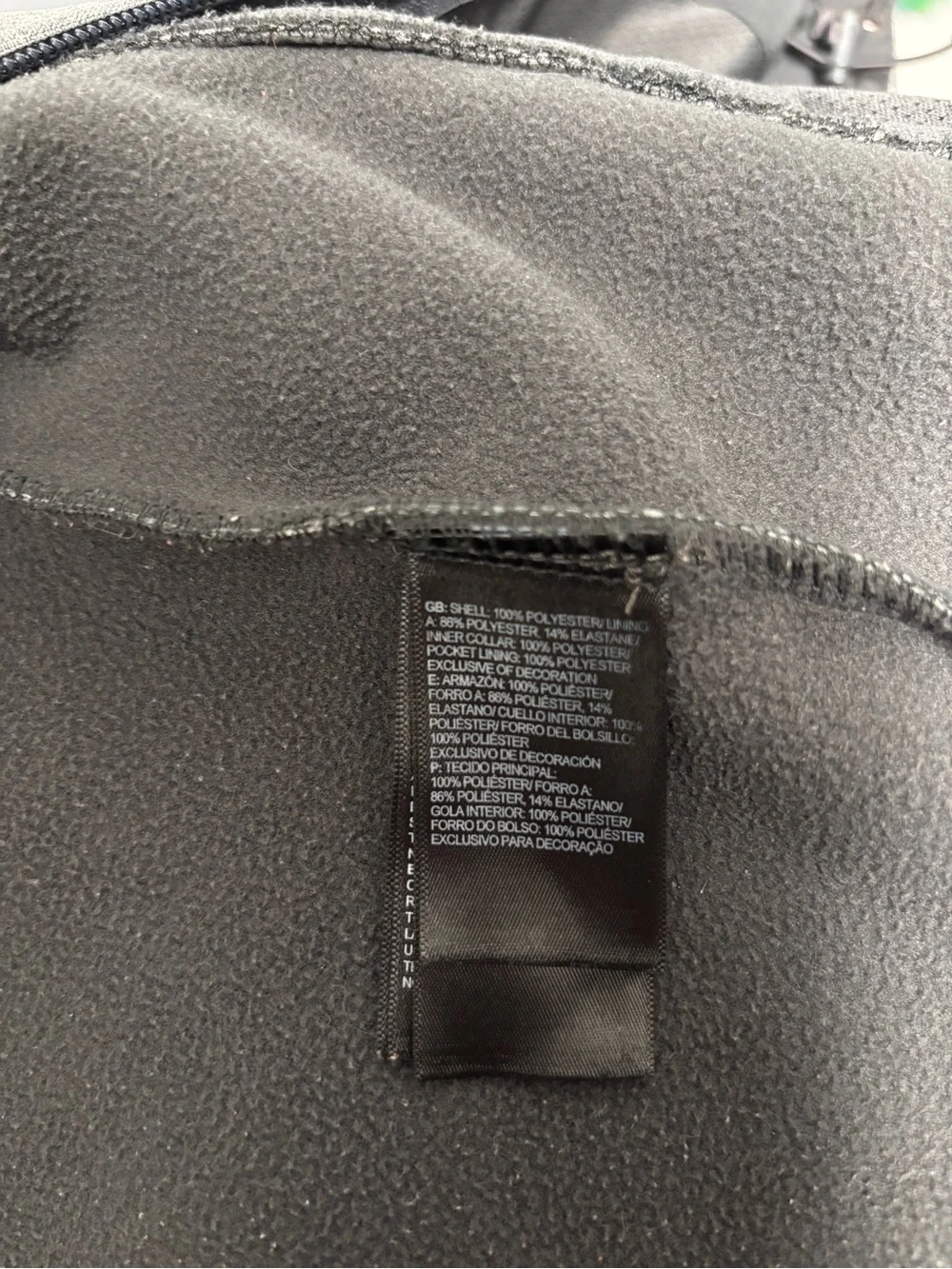 The North Face Men's Grey Softshell Performance Jacket